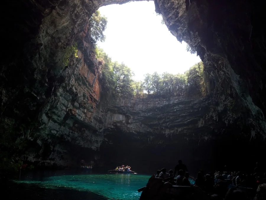 Melissani Cave image