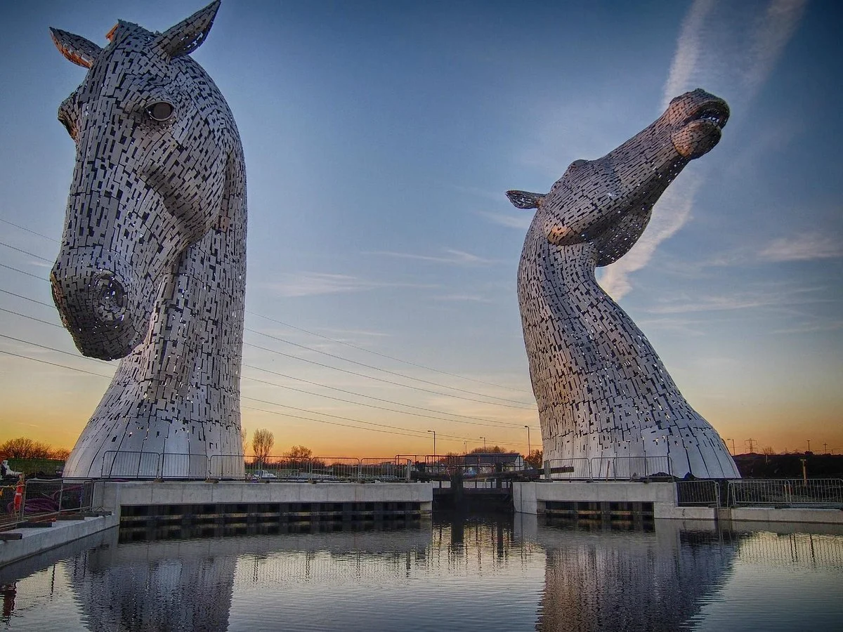 The Kelpies & The Helix