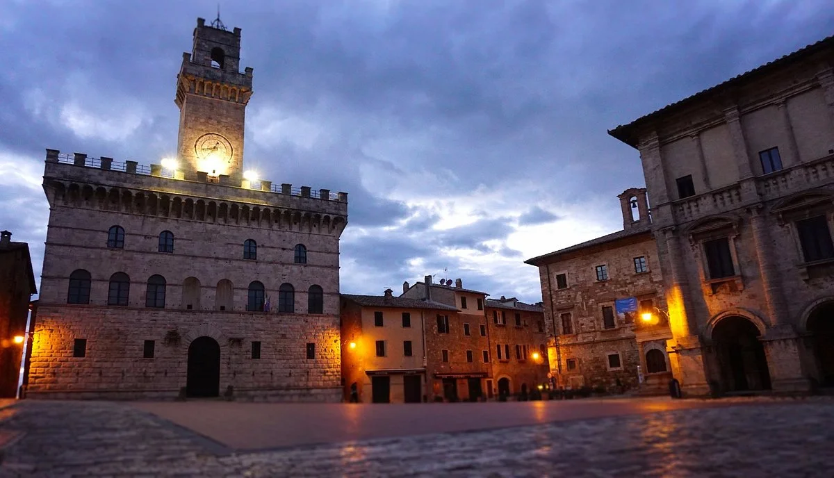 Piazza Grande a Montepulciano