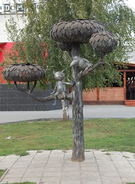 Monument to the Kitten from Lizyukov Street