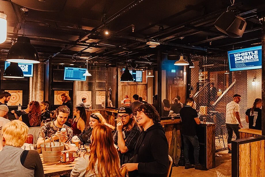 Whistle Punks Urban Axe Throwing