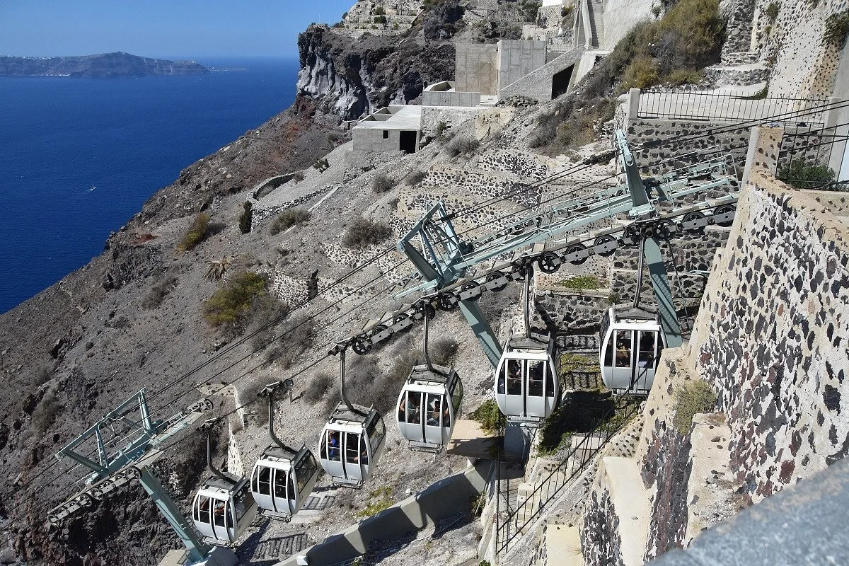Santorini Cable Car
