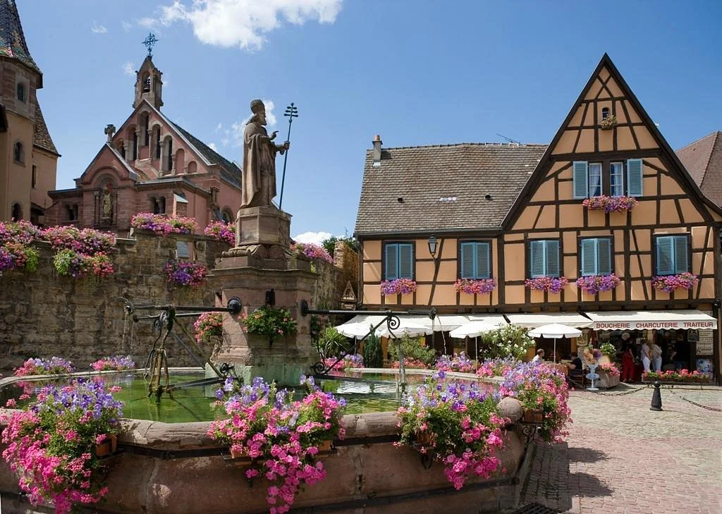 Vieille ville d'Eguisheim