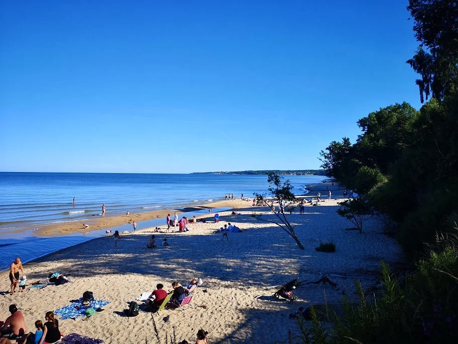 Knäbäckshusens strand