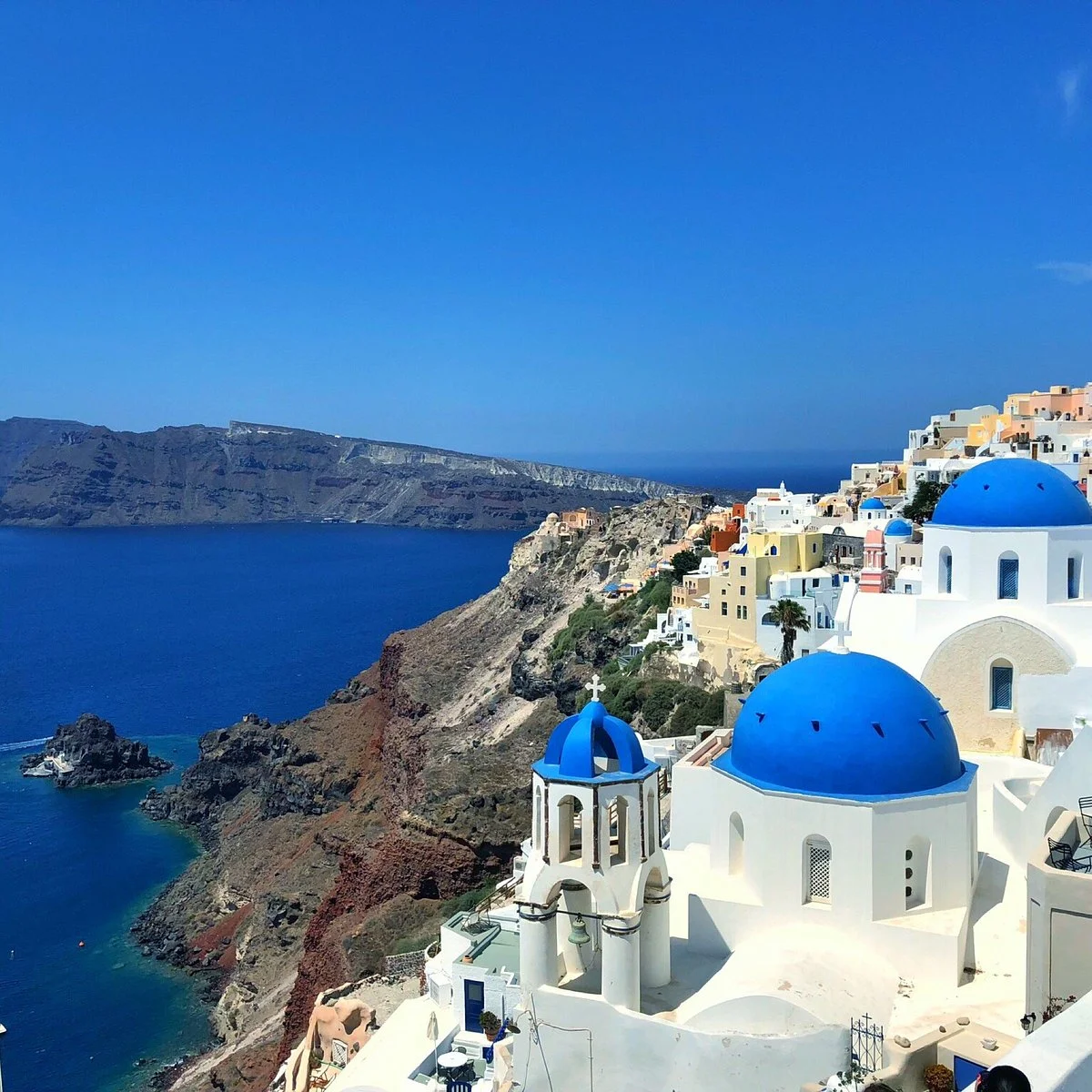 Oia's Main Street