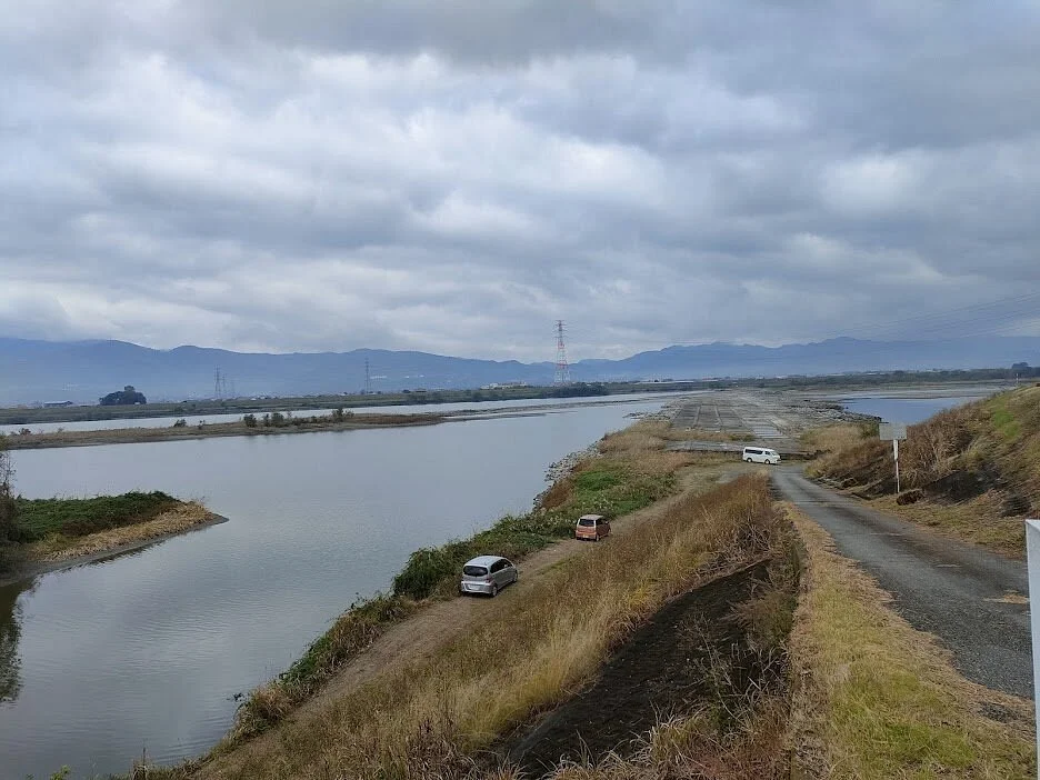 Daiju zeki Weir of Yoshino River