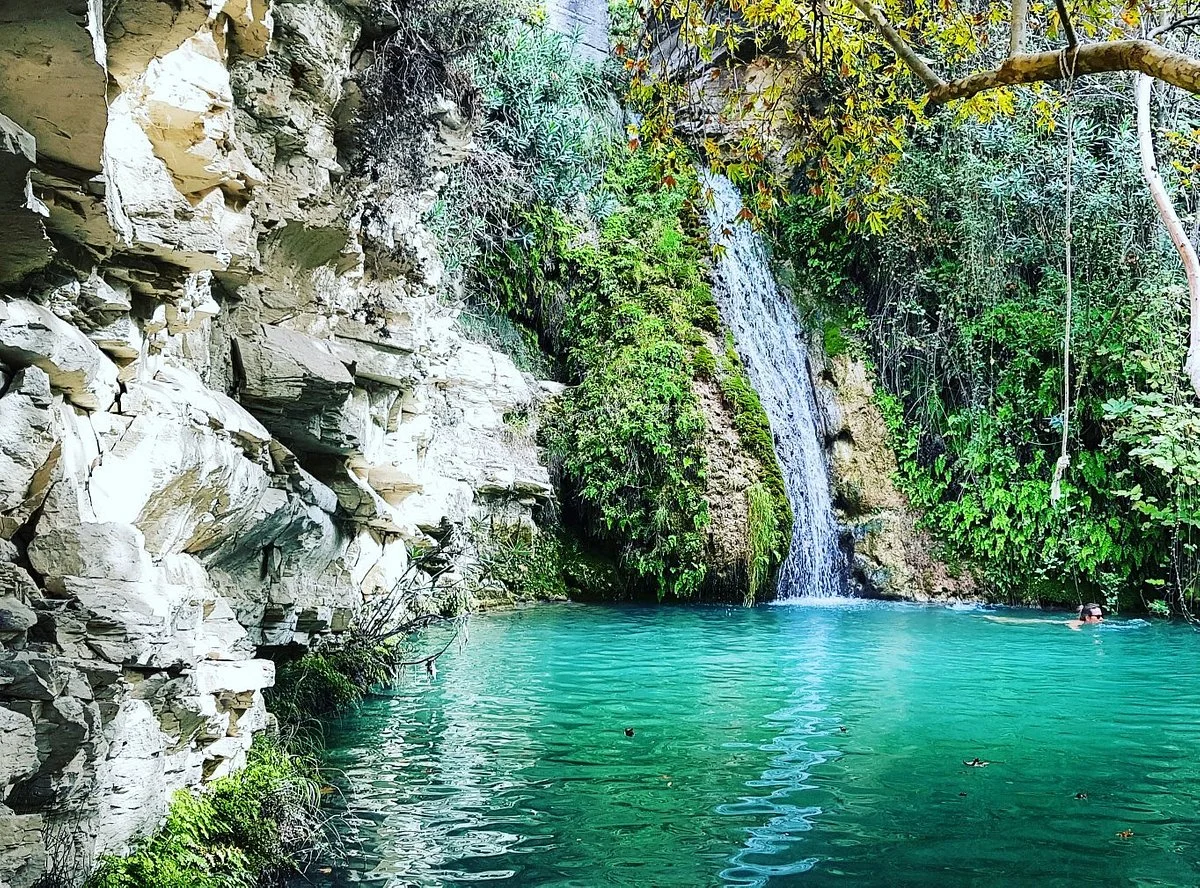 Adonis Baths Water Falls