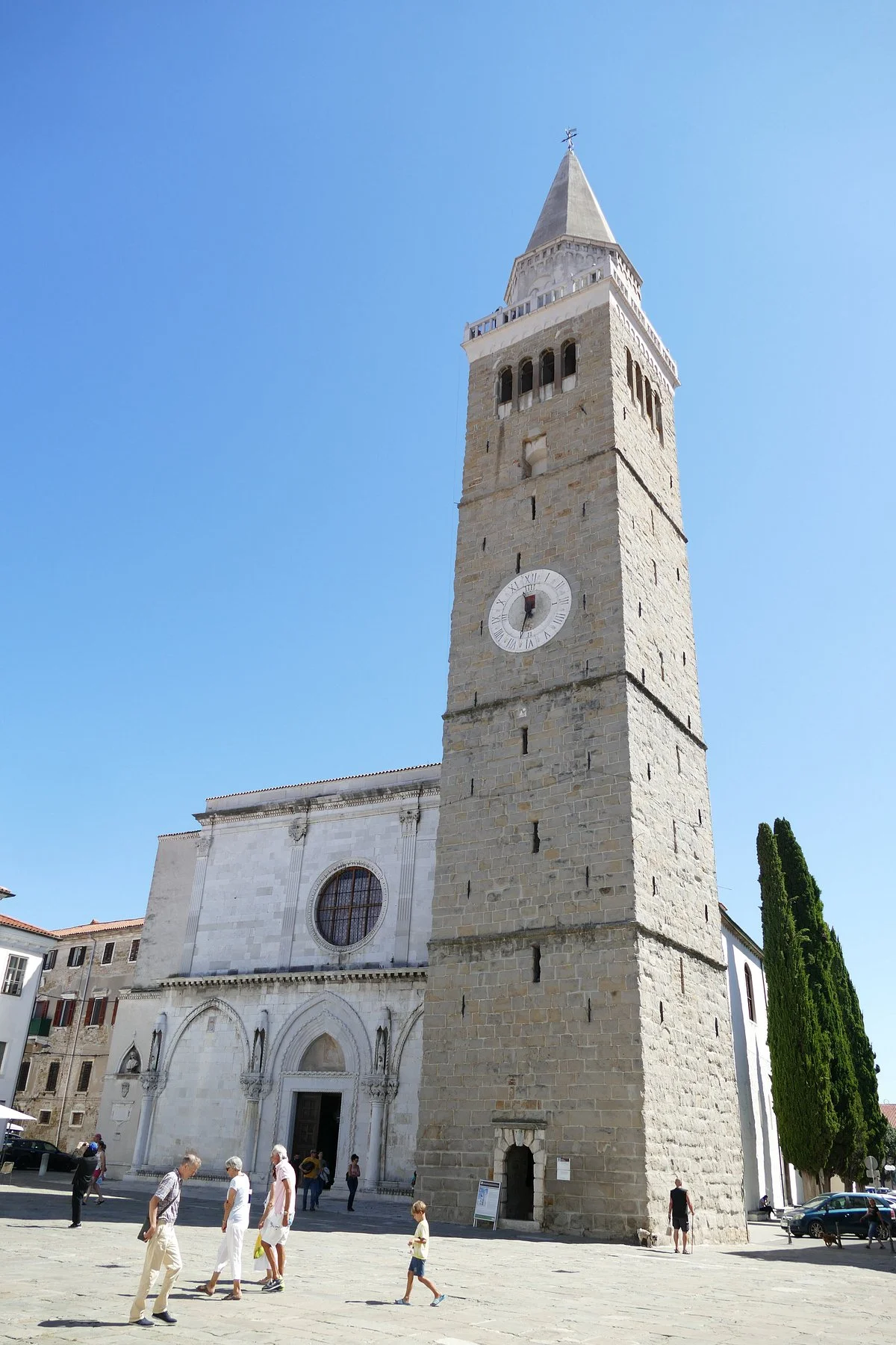 Koper Cathedral and Bell Tower