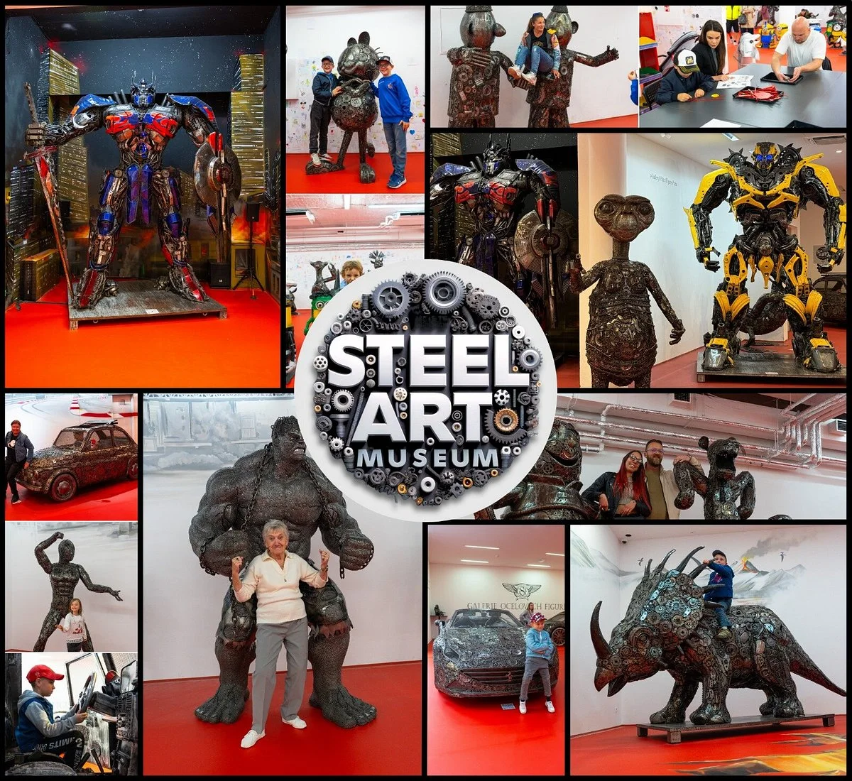 Gallery of Steel Figures