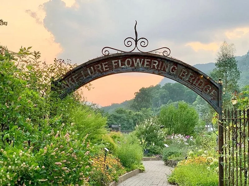 Lake Lure Flowering Bridge