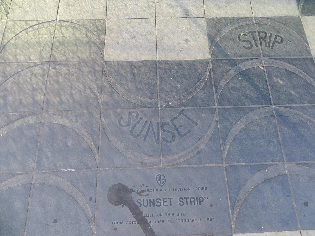 Site of 77 Sunset Strip
