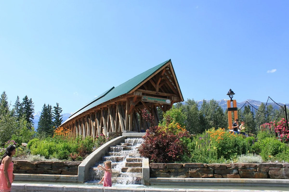 Kicking Horse Pedestrian Bridge