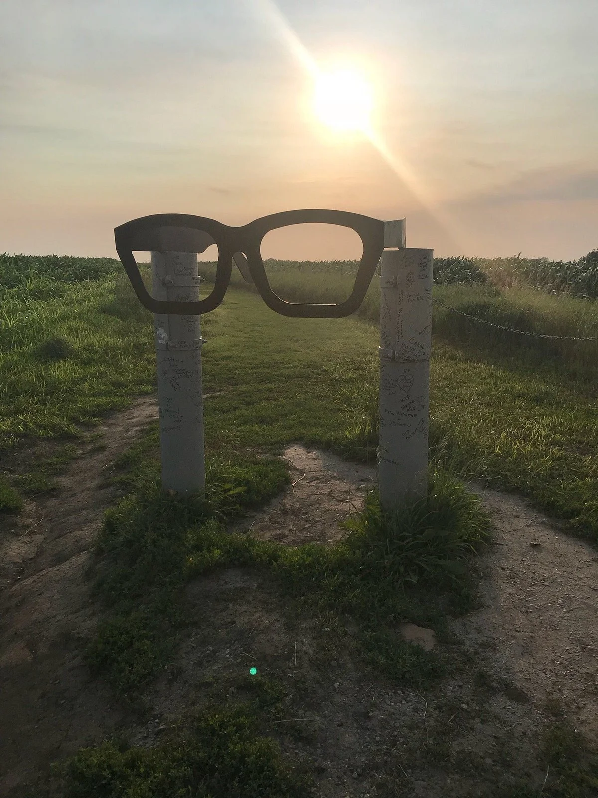 Plane Crash Site of Buddy Holly