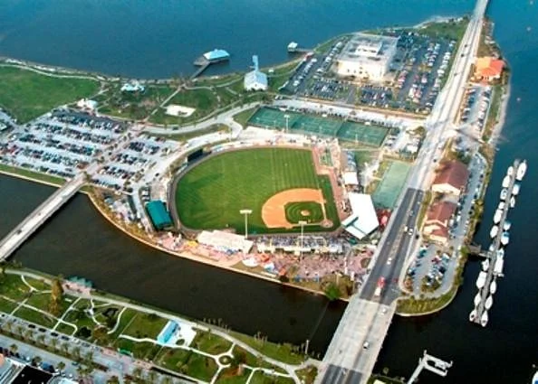 Jackie Robinson Ballpark and Statue