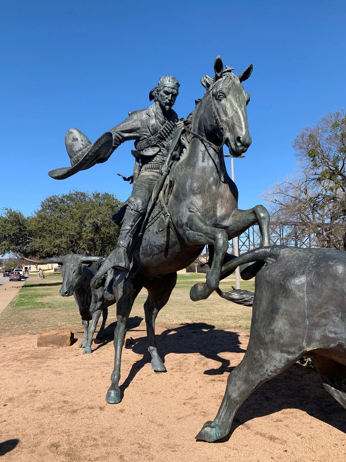 Branding the Brazos Sculpture
