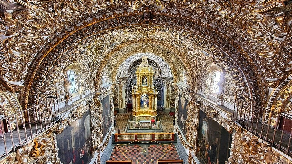 Capilla del Rosario, Templo de Santo Domingo