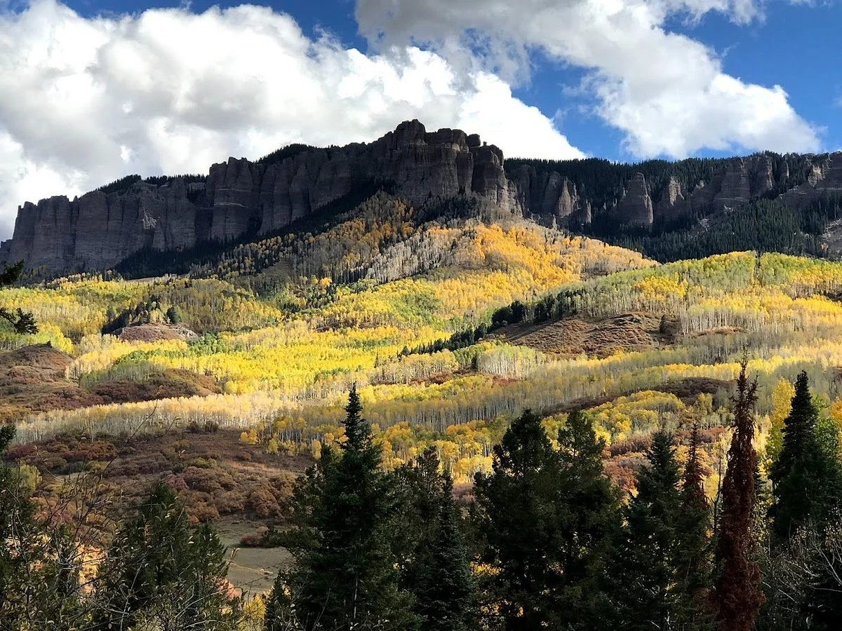 Owl Creek Pass and Silver Jack Reservoir