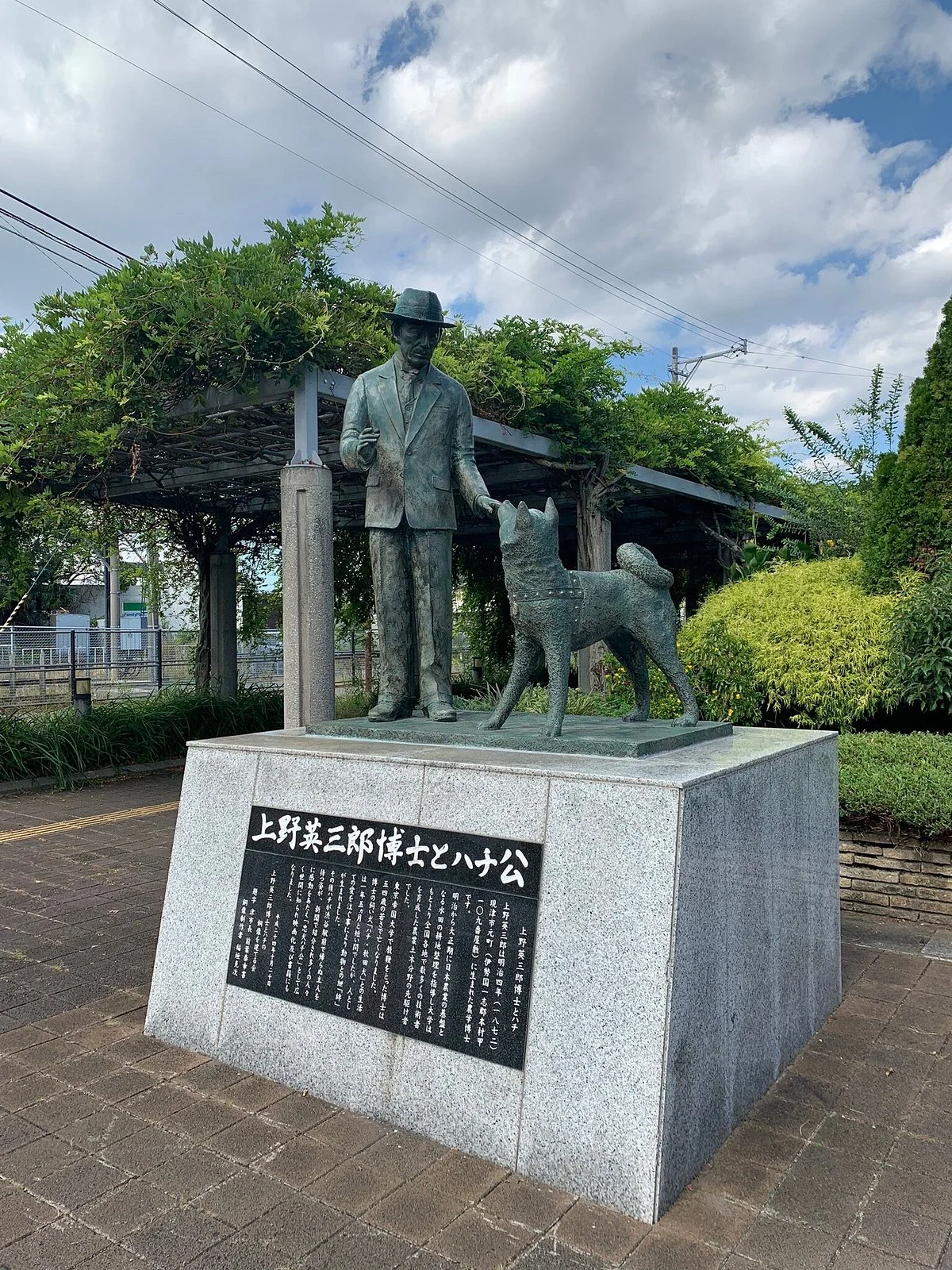 Chuken Hachiko Statue (Tsu City)