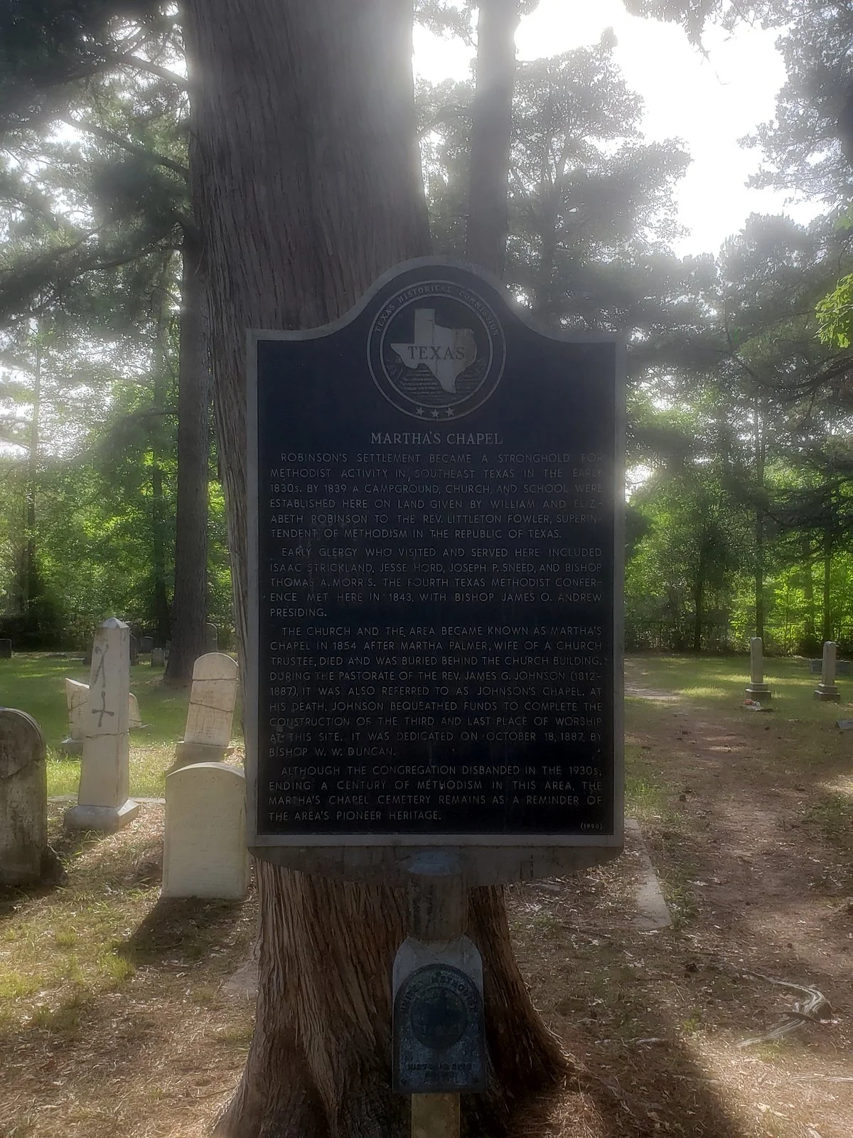 Martha Chapel Cemetery