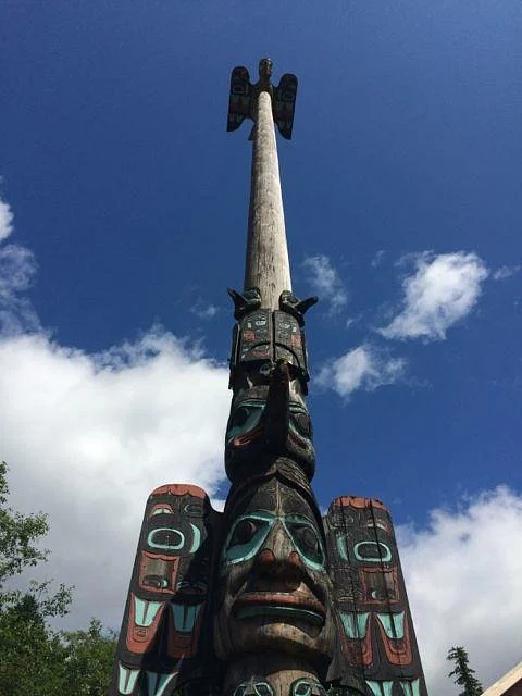 Chief Johnson Totem Pole