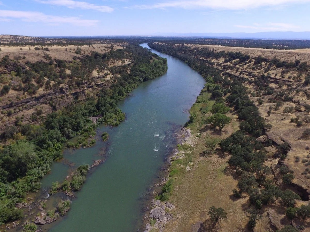 Sacramento River Bend Area