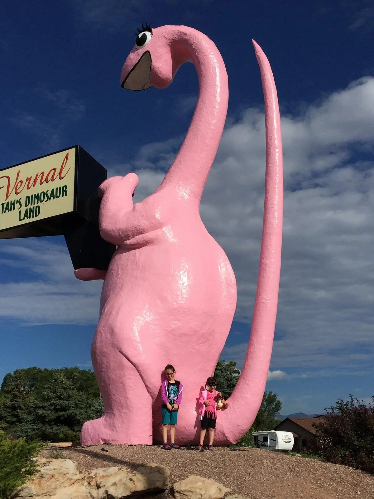 Pink Brontosaurus