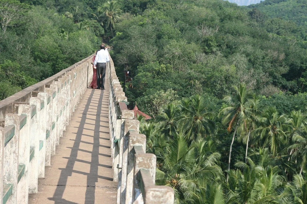 Mathur Hanging Trough Bridge