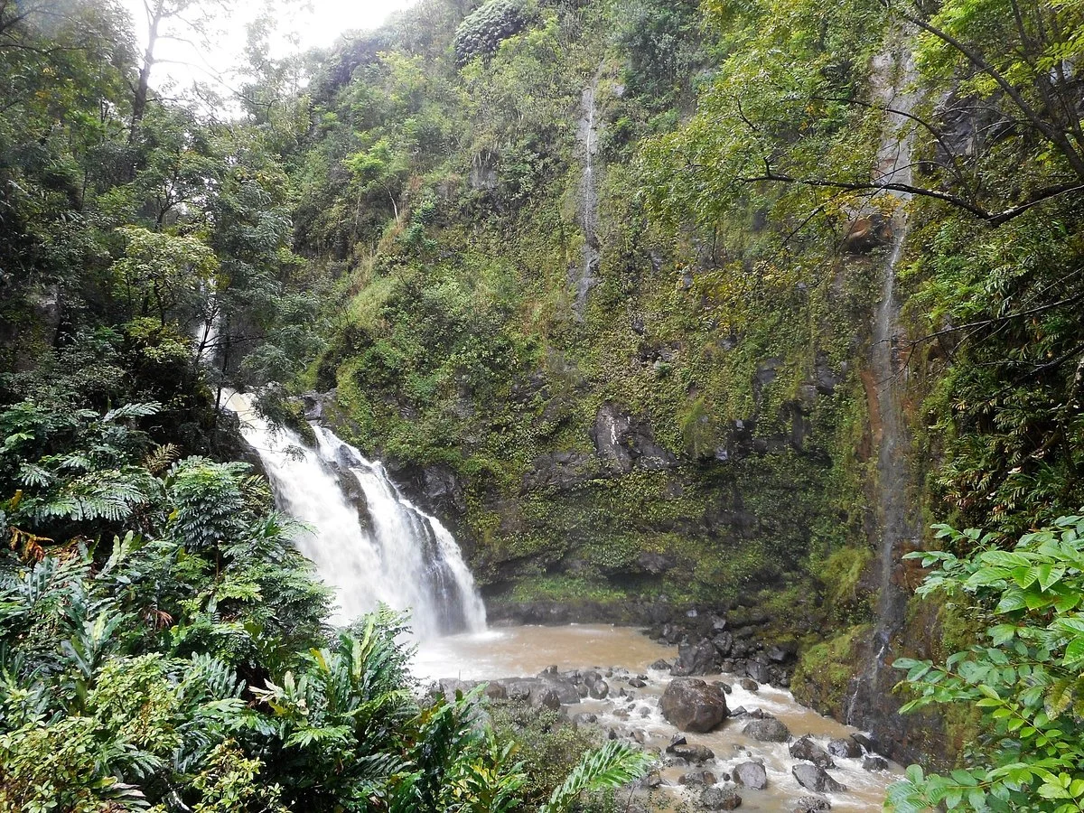 Upper Waikani Falls
