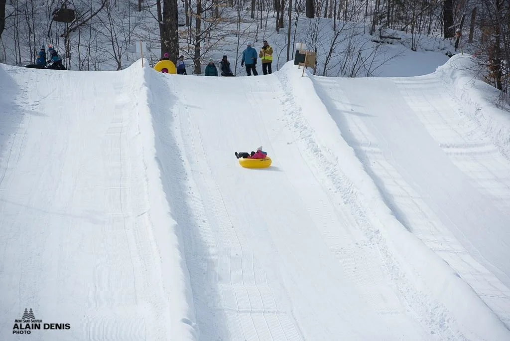 Glissade Sur Tube Mont Avila
