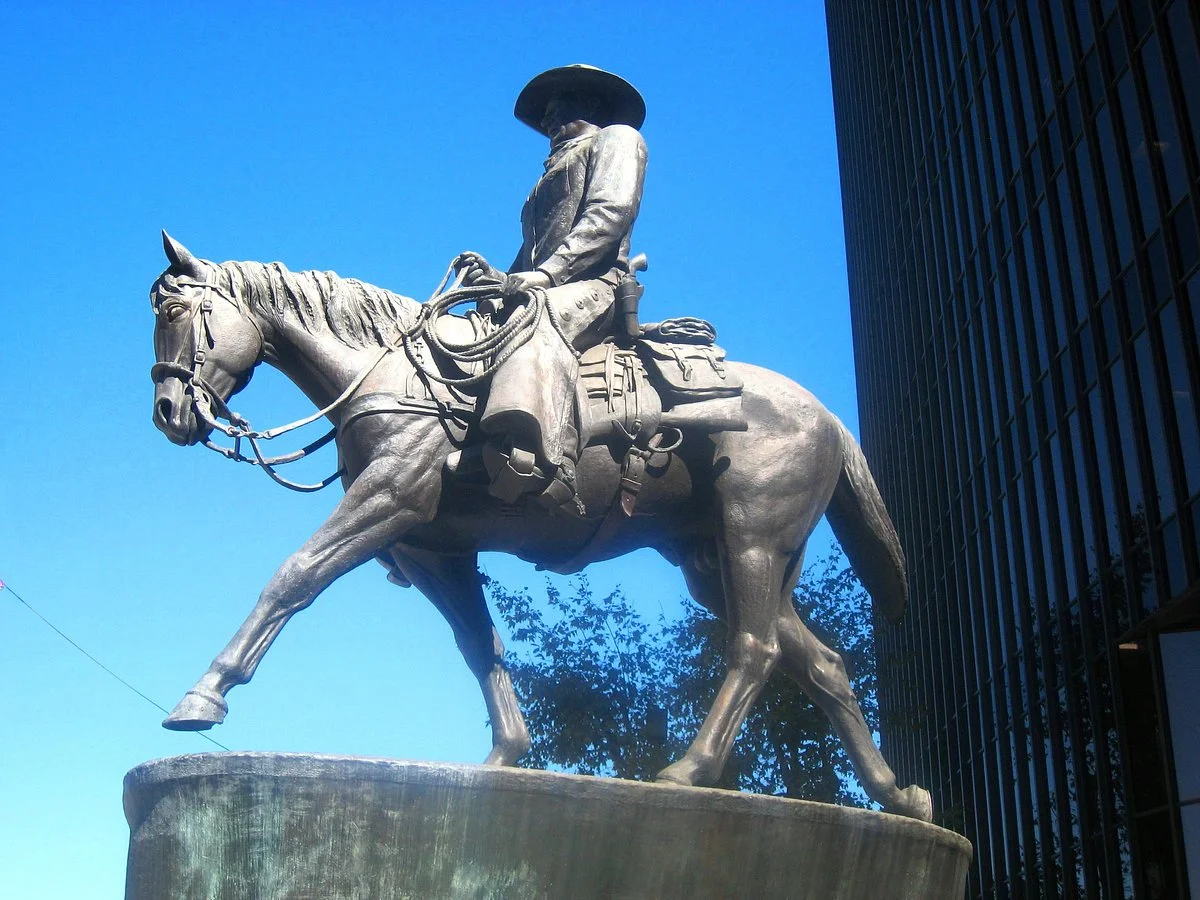 The Horseman - John Wayne Sculpture