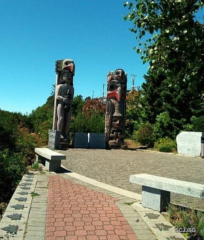White Rock Totem Poles