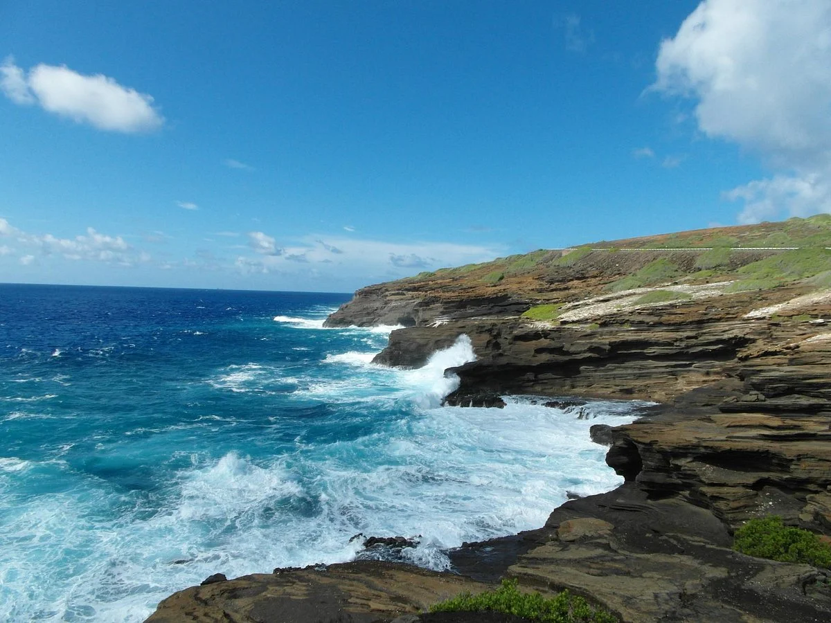Spitting Cave of Portlock