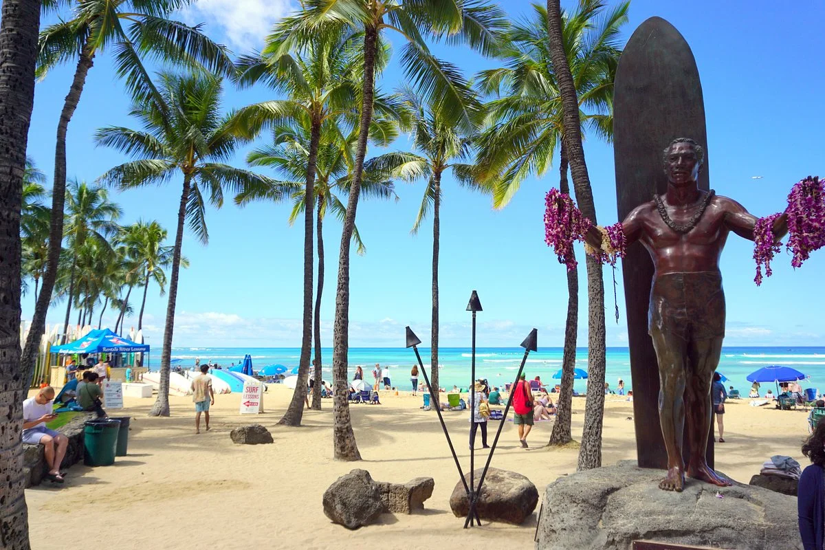 Statue of Duke Kahanamoku