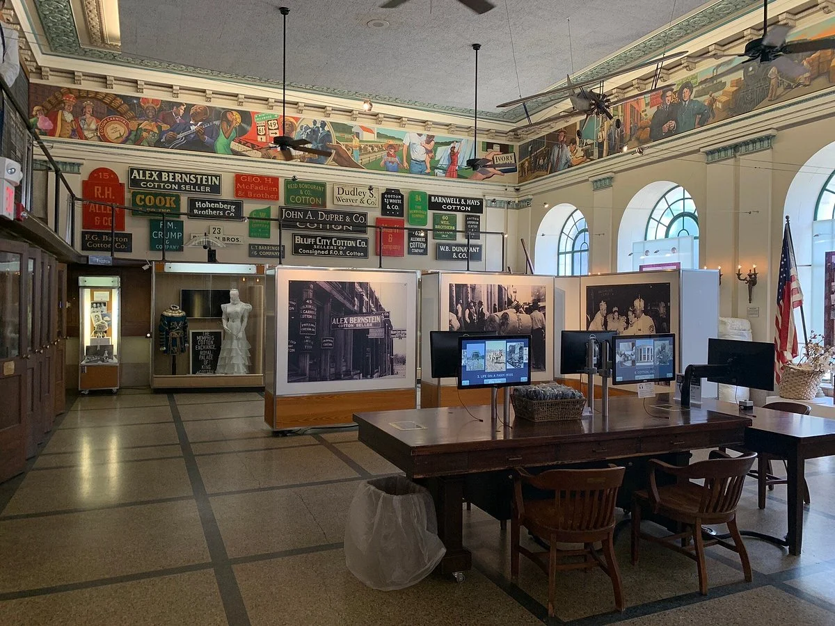 The Cotton Museum at the Memphis Cotton Exchange