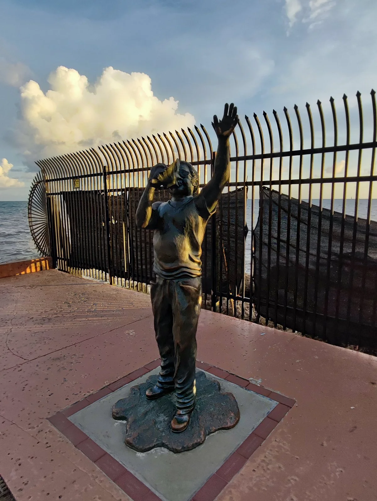 Statue Of Bishop Albert Kee