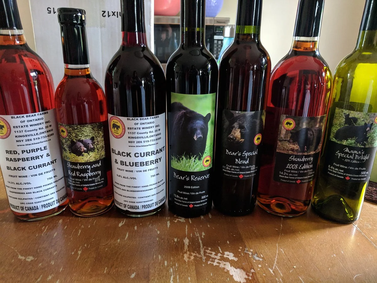 Black Bear Farms of Ontario Estate Winery