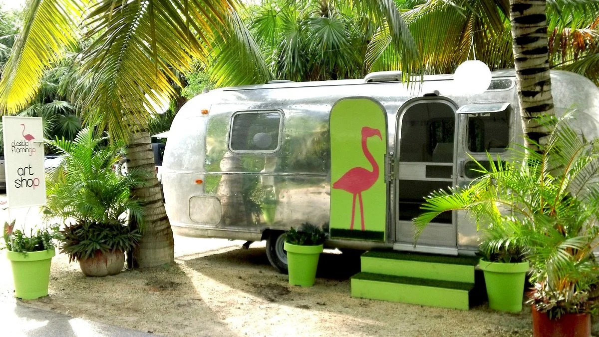 Plastic Flamingo