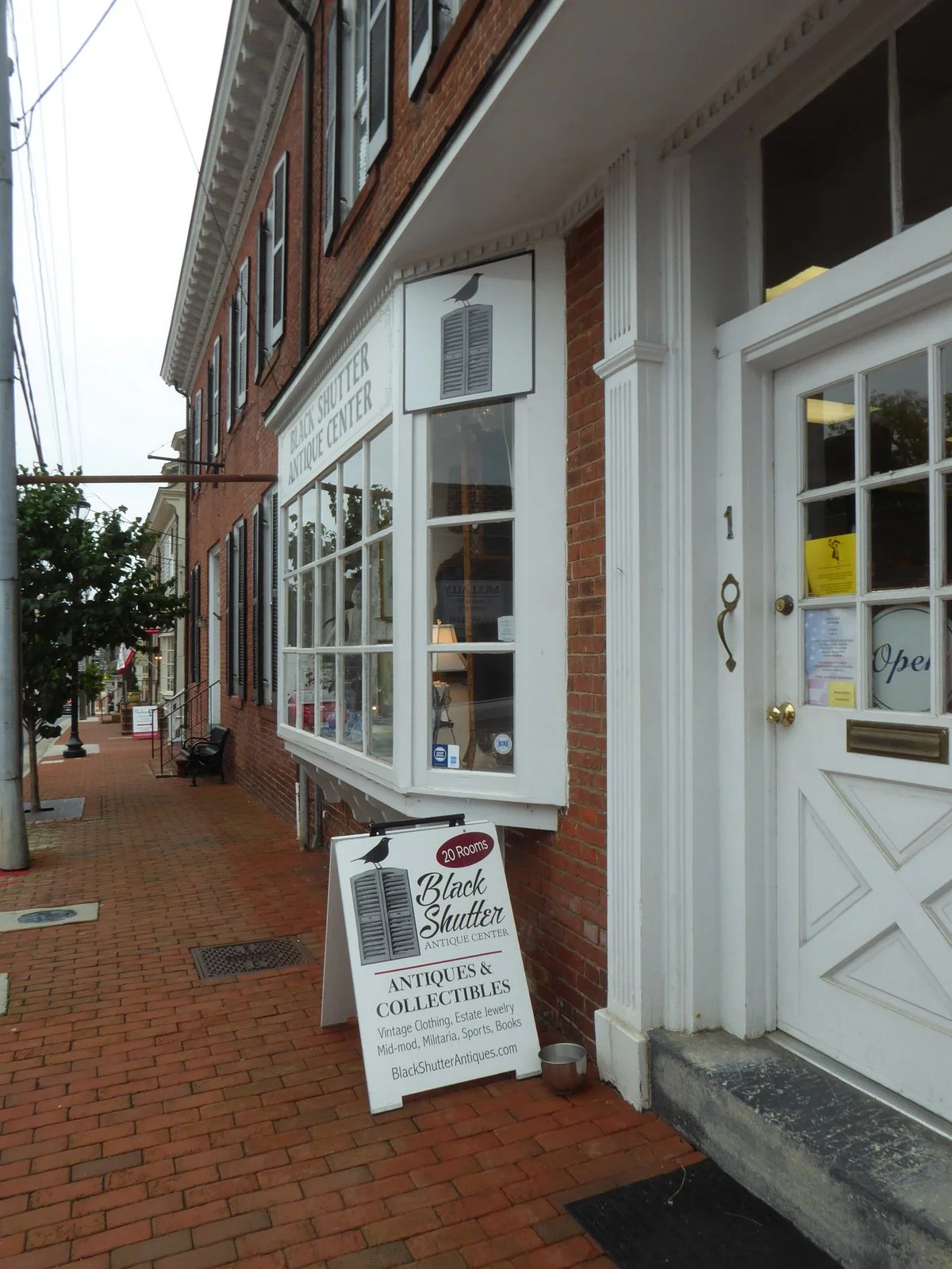 Black Shutter Antique Center