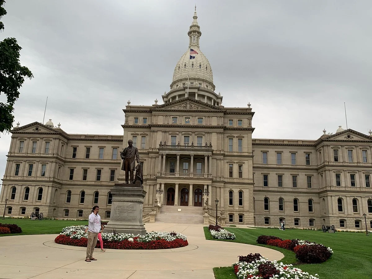 Lansing's First Capital Building