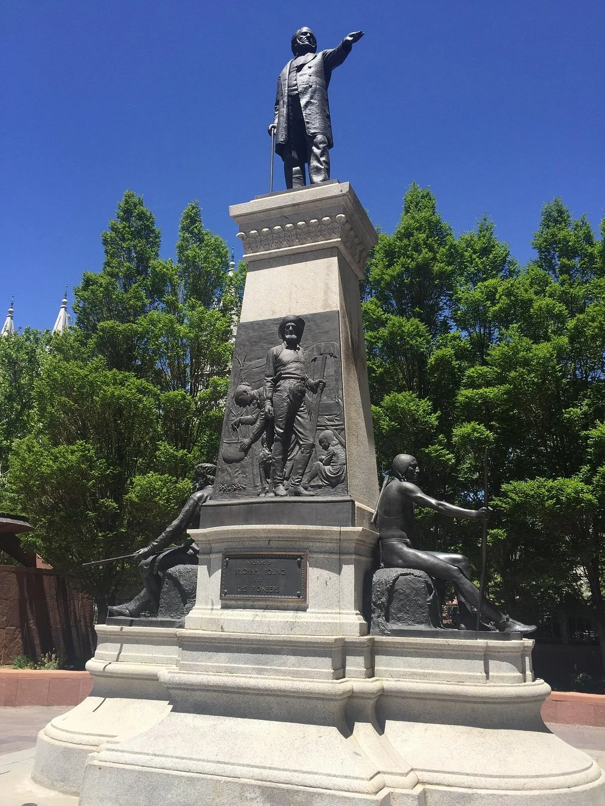 Brigham Young Monument and Meridian Marker