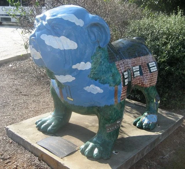 We Let the Dawgs Out Public Art Exhibit
