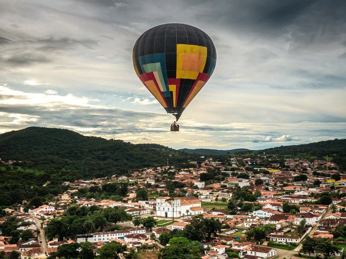 Voe De Balão Em Piri