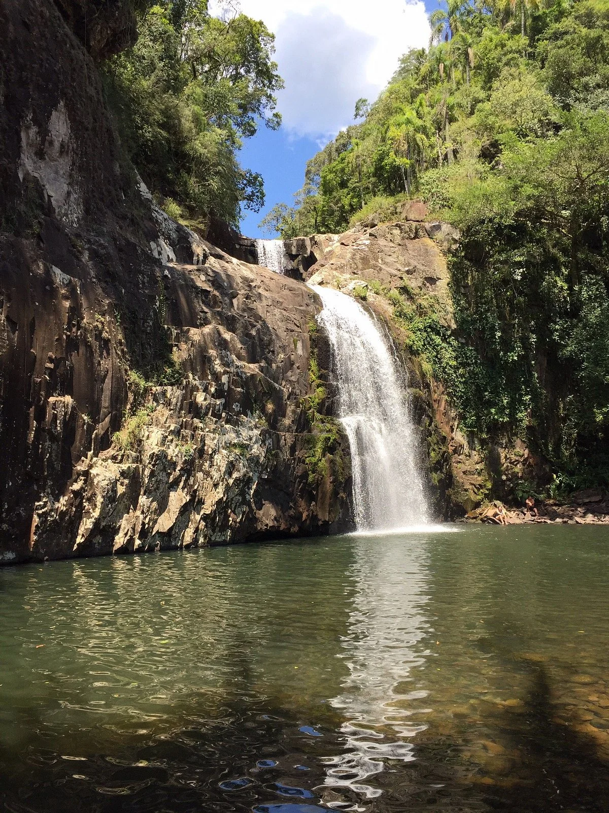 Cascata das tres quedas