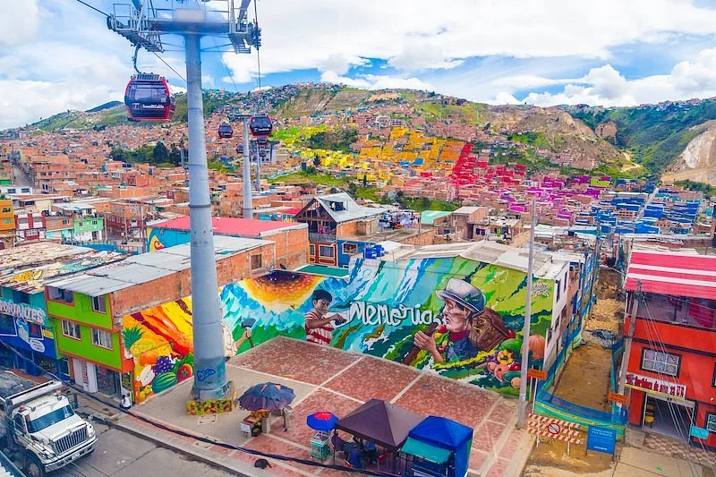 Cablecar in Bogotá