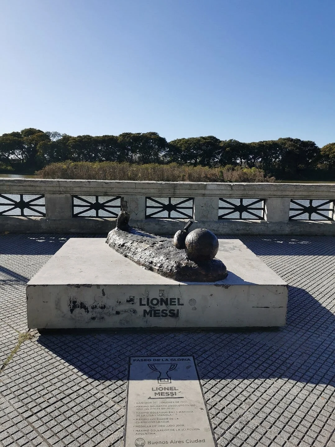 Monumento a Lionel Messi