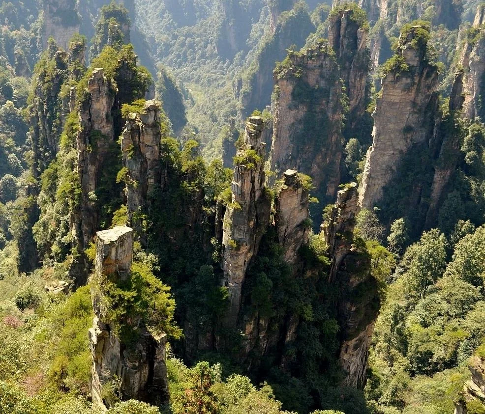 Tianzi Mountain Clouds