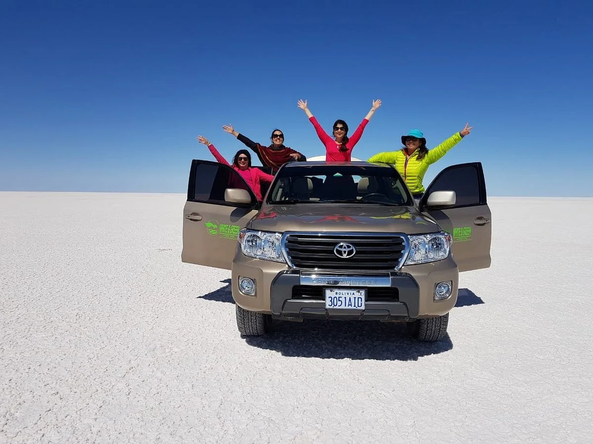 Uyuni White And Green Bolivia
