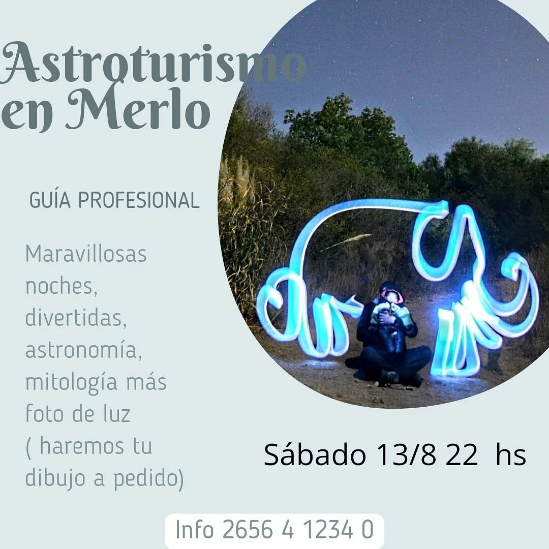 Astroturismo en Merlo