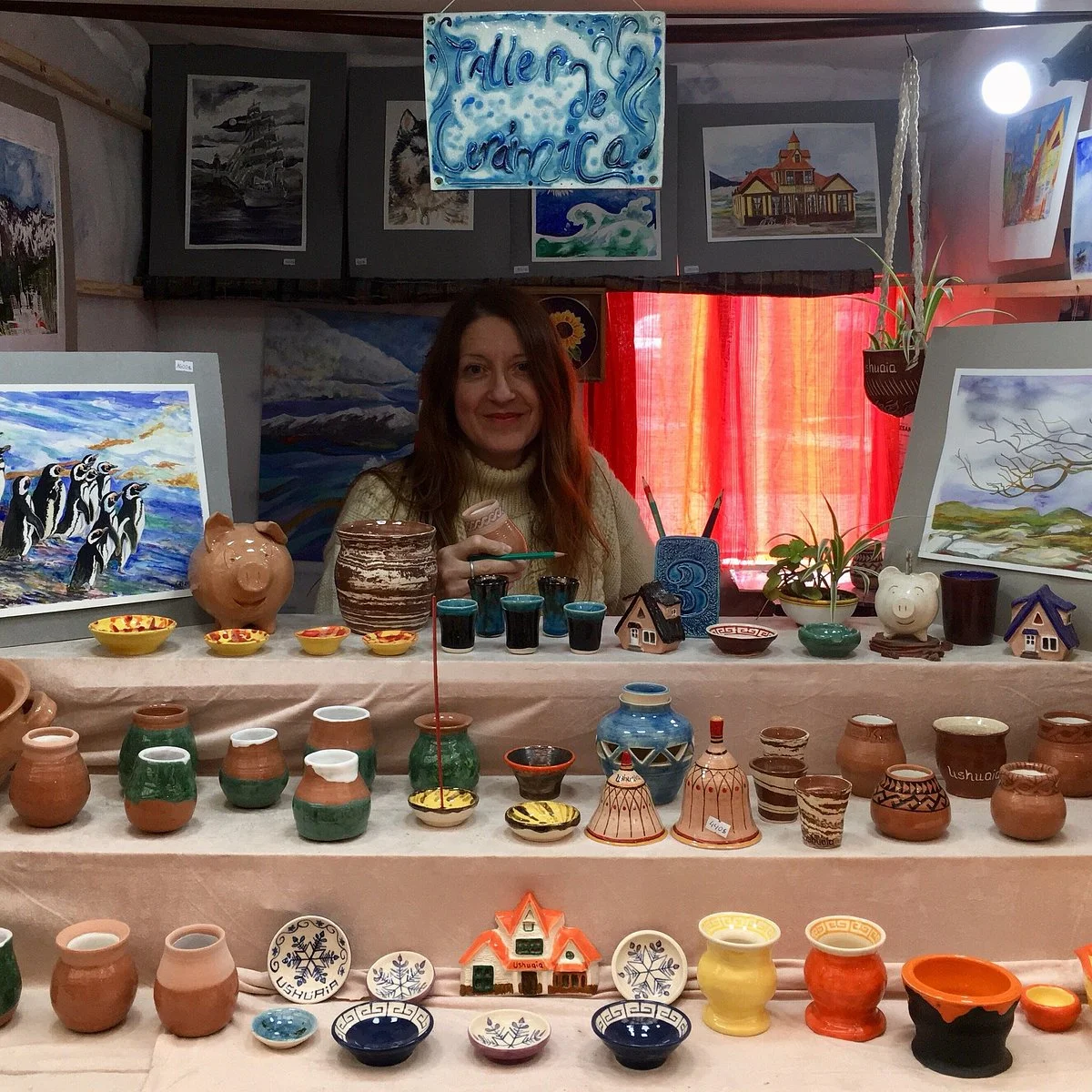 Feria artesanal Ushuaia