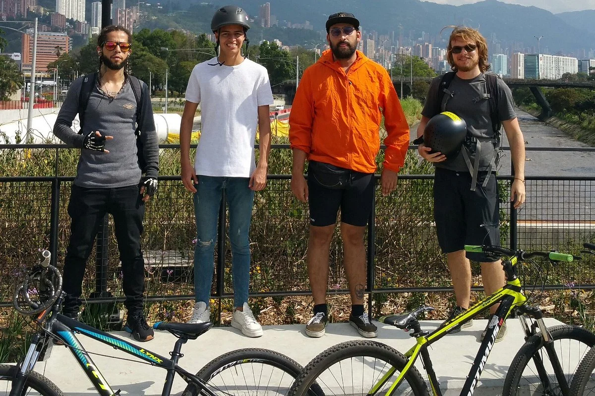 Urban Bike Detours in Medellin